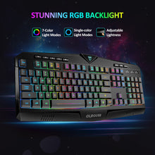 Load image into Gallery viewer, olrouse RGB Keyboard and Mouse Set Wired